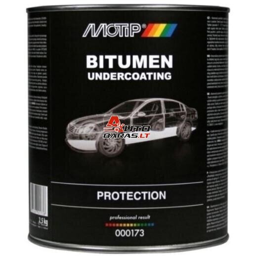 MOTIP Bituminė dugno danga (tepama) / Bitumen Based Undercoating 130 - 2