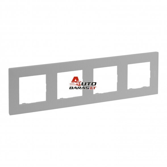 4 v. rėmelis Niloe Step Legrand 863394 (aluminio spalva)