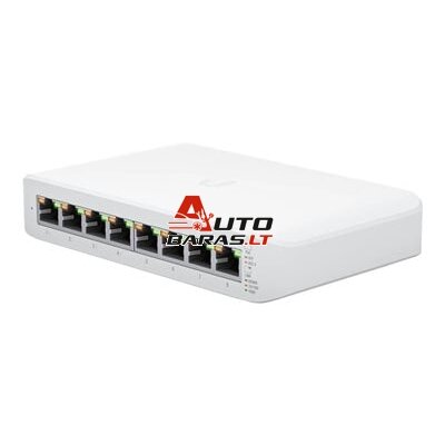 8 prievadų komutatorius Ubiquiti USW-LITE-8-POE