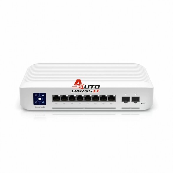 8 prievadų komutatorius Ubiquiti USW-Enterprise-8-PoE-EU