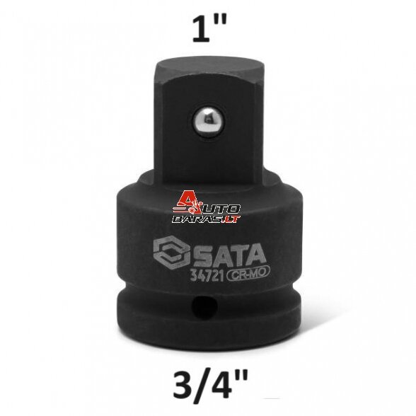 SATA Adapteris smūginis 3/4''(F) - 1''(M)