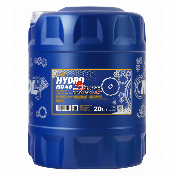 Alyva Mannol HYDRO ISO 46 20L