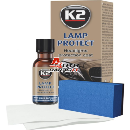 APSAUGINĖ LEMPŲ DANGA K2 "LAMP PROTECT" 10 ML SU APLIKATORIUMI