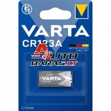 Baterija VARTA Lithium CR123 (1 vnt.)