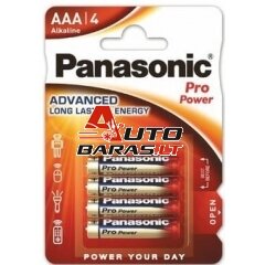 Baterija Panasonic ProPower LR03 AAA (4 vnt.)