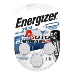 Baterija Energizer Ultimate Lithium CR2032 (4 vnt.)