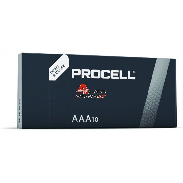 Baterija Duracell Alkaline Procell LR03/AAA  (10 vnt.)