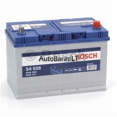 Bosch S4 akumuliatorius 95Ah 830A