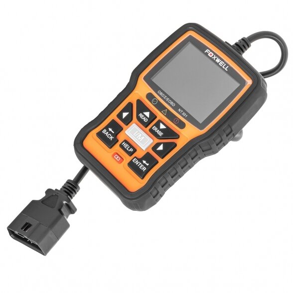 FOXWELL NT301 Diagnostikos universali įranga automobiliui CAN OBD2 3