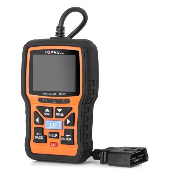 FOXWELL NT301 Diagnostikos universali įranga automobiliui CAN OBD2