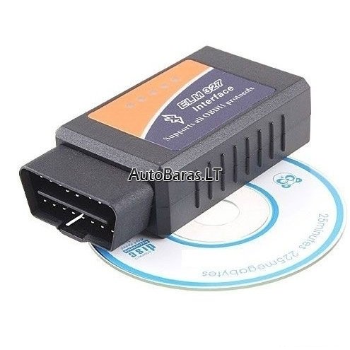 ELM327 V1.5 versija obd auto diagnostika - bluetooth