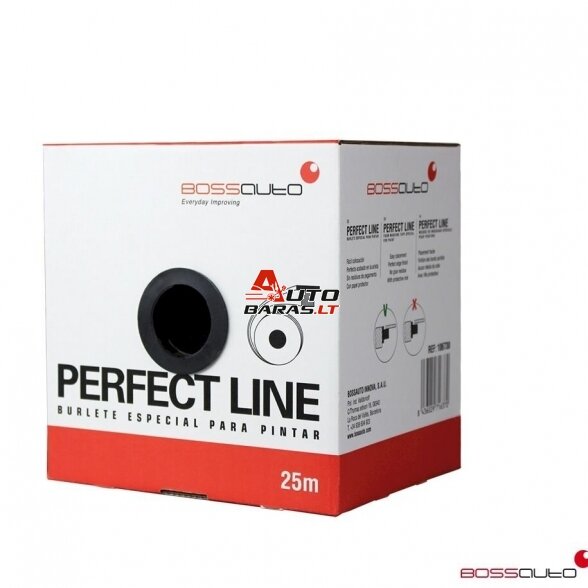 EUROLUX Perfect Line poroloninė juostelė 30mm x 9mm (25m) 2