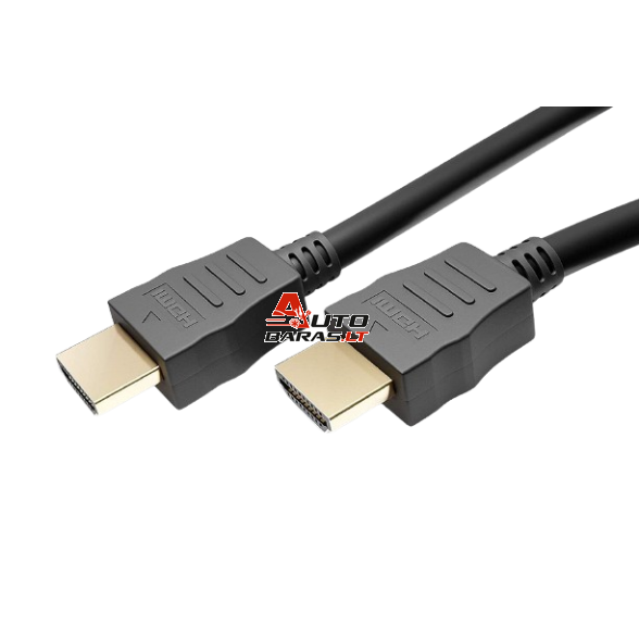 Goobay HDMI laidas (0.5m, UHD 2160p, padengtas auksu)