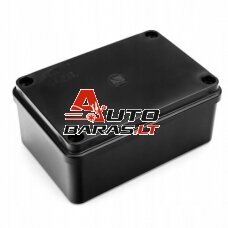 Hermetinė dėžutė Pawbol S-BOX 416C (juoda, 190x140x70)