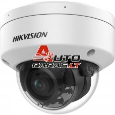 Hikvision dome DS-2CD2187G2H-LI F2.8 (balta, 8 MP, 30 m. IR; 30 m. LED; LED; Hybrid Light)