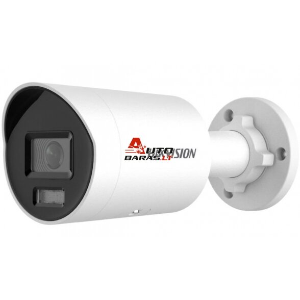 Hikvision bullet DS-2CD2046G2H-IU F2.8 (balta, 4 MP, 40 m. IR, AcuSense, DarkFighter)