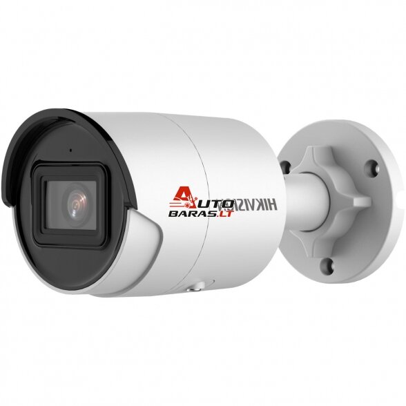 Hikvision bullet DS-2CD2063G2-I F4 (balta, 6 MP, 40 m. IR, AcuSense)