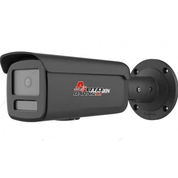 Hikvision bullet DS-2CD2T46G2H-4I F4 (juoda, 4 MP, 80 m. IR; AcuSense)