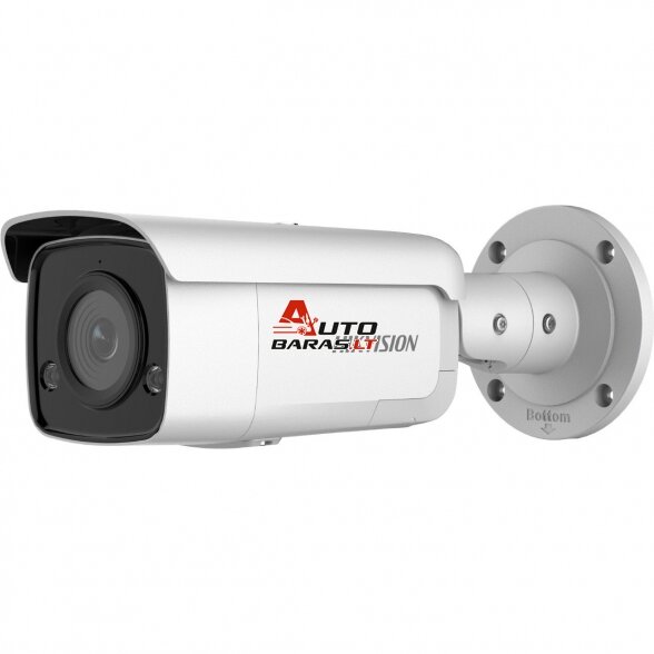 Hikvision bullet DS-2CD2T86G2H-IS2U/SL(eF) F2.8 (balta, 8 MP, 60 m. IR, AcuSense, DarkFighter)