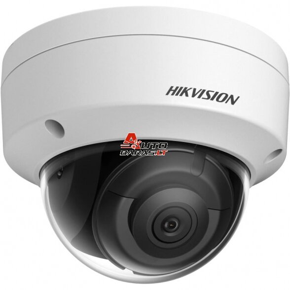 Hikvision dome DS-2CD2163G2-I F2.8 (balta, 6 MP, 30 m. IR, AcuSense)