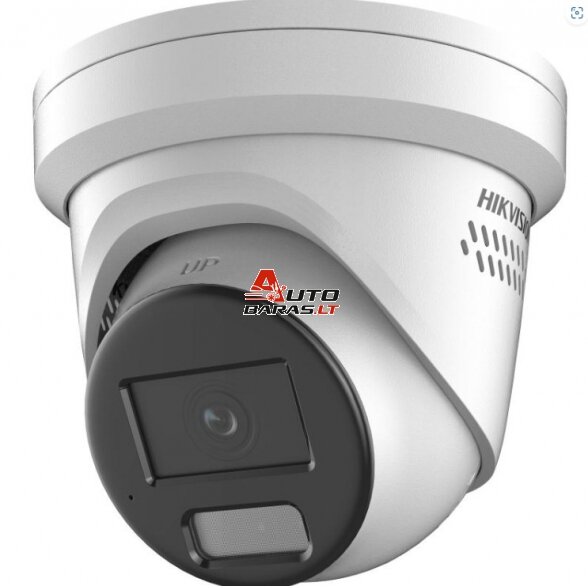 Hikvision dome DS-2CD2387G2H-LISU/SL F4 (balta, 8 MP, IR + LED, ColorVu + AcuSense)