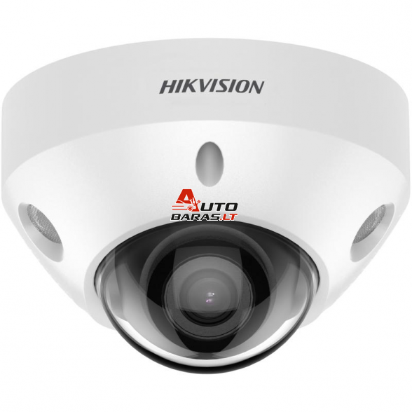 Hikvision mini dome DS-2CD2547G2-LS(C) F4 (balta, 4 MP, 30 m. IR, ColorVu)