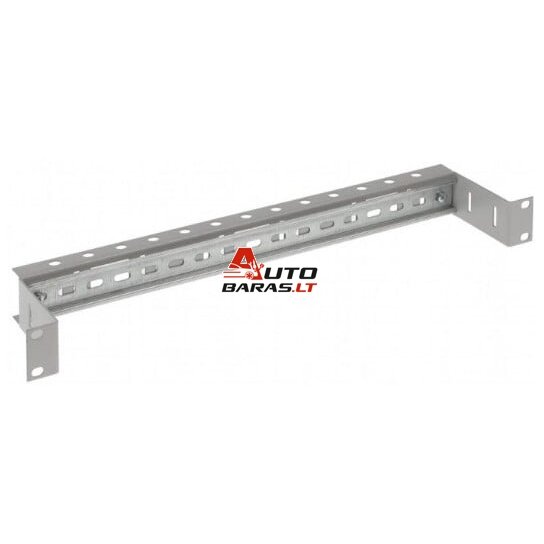 Holder for 19'' rack 2U with DIN rail (Recessed, 35mm)