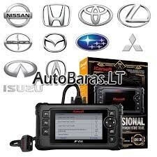 iCarsoft JP V3.0 diagnostikos įtaisas japoniškiems automobiliams - Toyota, Lexus, Scion, Isuzu, Nissan, Infiniti, Mitsubishi, Honda, Acura, Mazda, Subaru 1