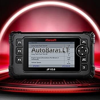 iCarsoft JP V3.0 diagnostikos įtaisas japoniškiems automobiliams - Toyota, Lexus, Scion, Isuzu, Nissan, Infiniti, Mitsubishi, Honda, Acura, Mazda, Subaru 3