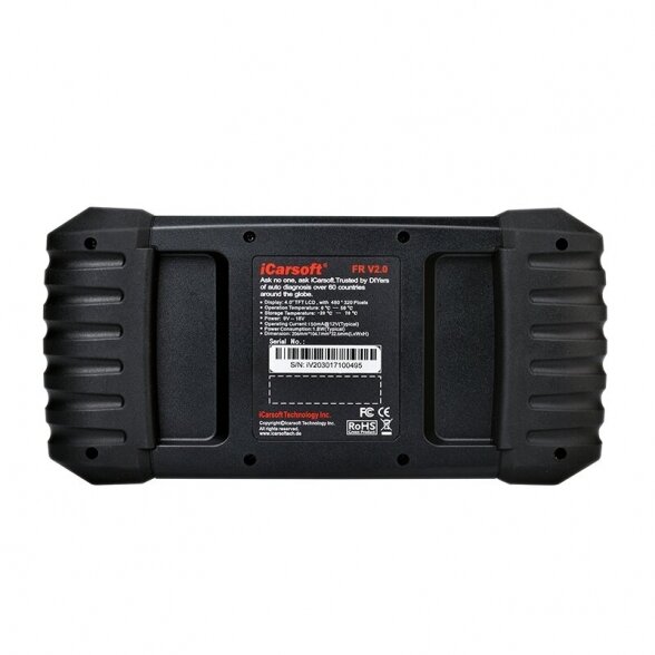 iCarsoft FR V2.0 for Citroen/Peugeot/Renault/Dacia/Fiat/Alfa Romeo/Lancia - profesionali diagnostika 5