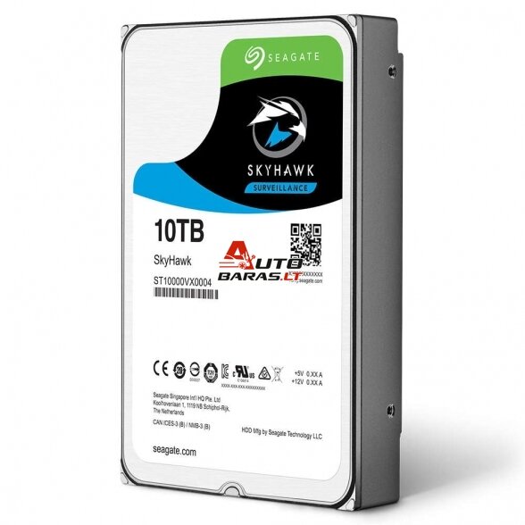 Kietasis diskas SEAGATE Skyhawk Surveillance ST10000VE001 10TB