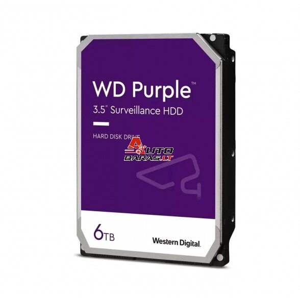 Kietasis diskas WD Purple WD64PURZ 6TB