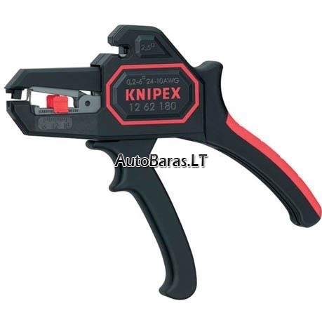 KNIPEX Automatinės izoliacijos nutraukimo replės, 180 mm