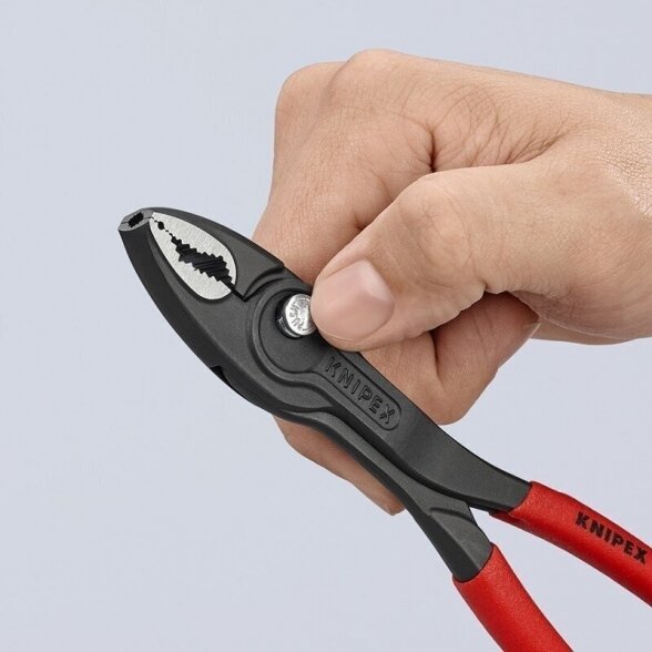 KNIPEX SANTECHINĖS REPLĖS 200MM (DVIGUBO GRIEBIMO) SU FIKSAVIMU 5