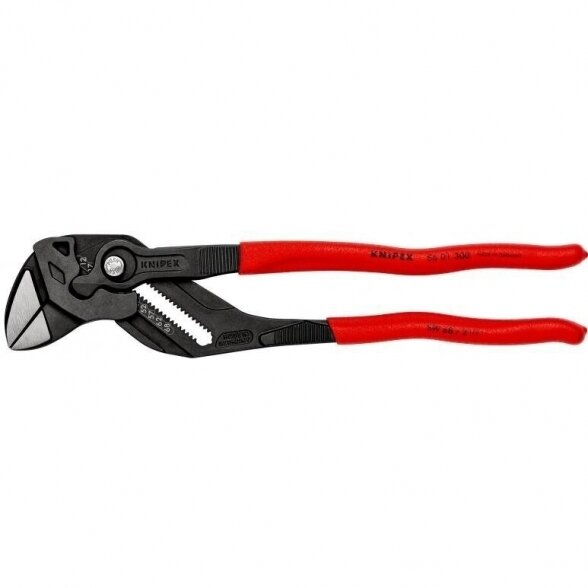 KNIPEX SANTECHNINĖS REPLĖS - RAKTAS KNIPEX SU FIKSAVIMU 300MM