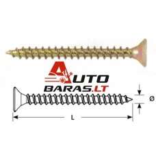 Medsraigtis STARFIX H4,0x45/F (58vnt)