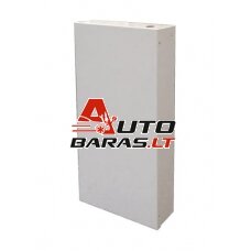 Metalinis korpusas DIDELIS (550x280x80) BALTAS