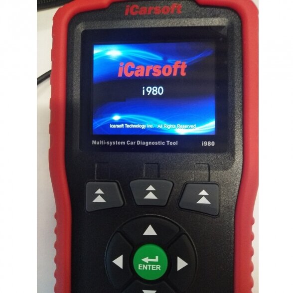 Mercedes-Benz iCarsoft i980 diagnostikos įtaisas 4