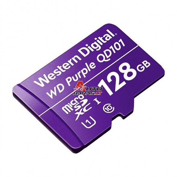 Mikro SD kortelė WD Purple WDD128G1P0C