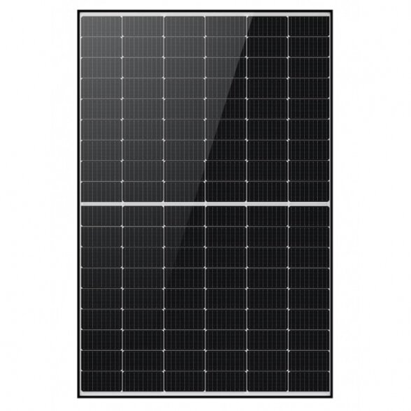 Monokristalinis fotovoltinis saulės modulis LONGI Solar LR5-54HPH-415 (juodas rėmas, 415w)