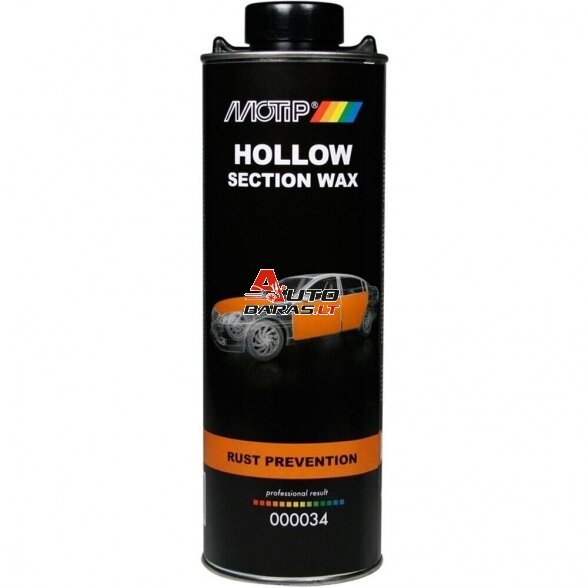 MOTIP Purškiama apsauginė vaško danga ertmėms / Hollow Section Wax 1000 ml