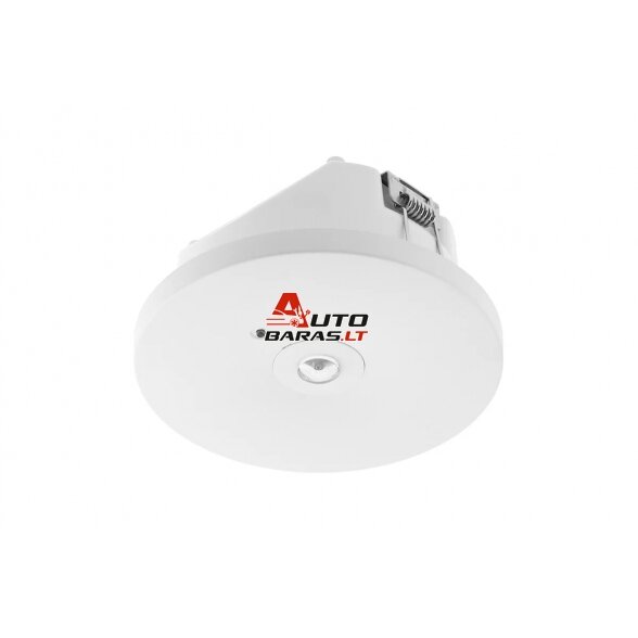 OGLA LED avarinis šviestuvas (baltas, 3W, 6400K, IP20, 900mAh) LD-OGLA3W-00