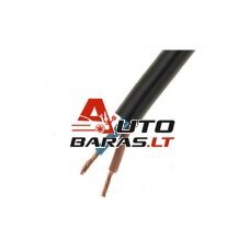 OMY kabelis 2x1.5mm2 (juodas)