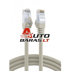 Patch cable (0.25m, UTP, CAT6, LSHZ, PVC, gray)