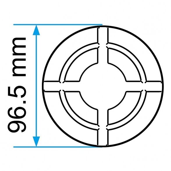 Padas guminis domkratui 96.5mm 2