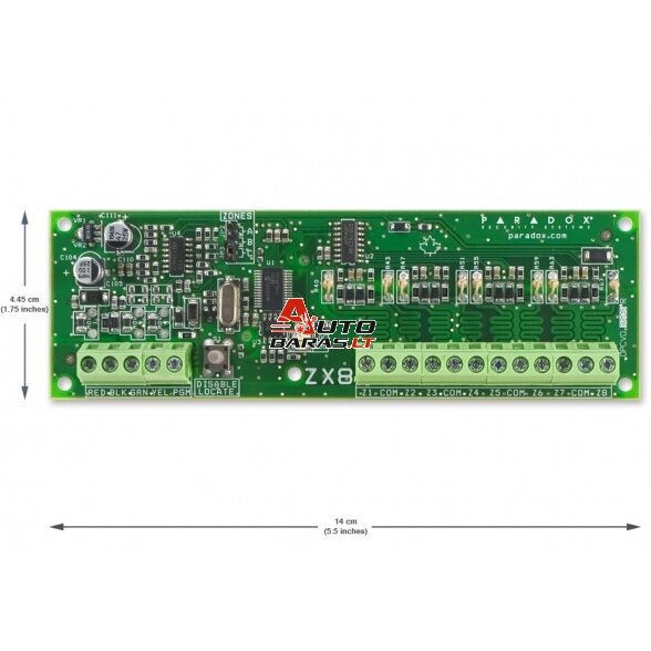 PARADOX praplėtėjas SP-ZX8