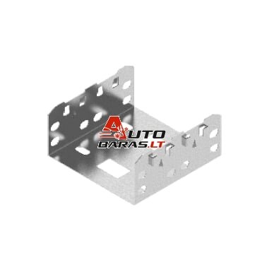 Perforated channel connection LUFJ200H60 (90°)