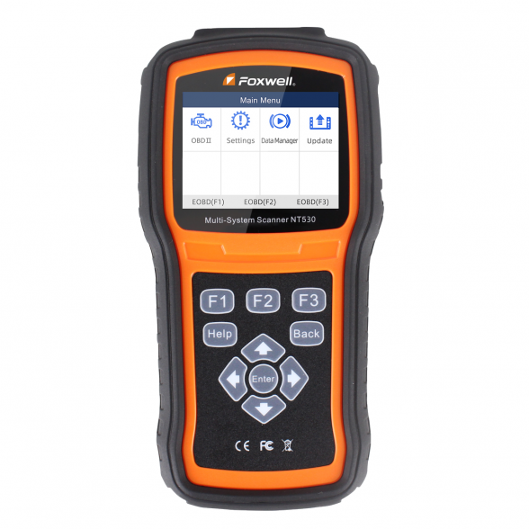 FOXWELL NT530 Profesionali universali diagnostikos įranga automobiliui OBD