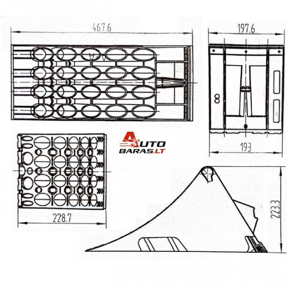 Rato atrama sunkvežimiui (plast.) 3