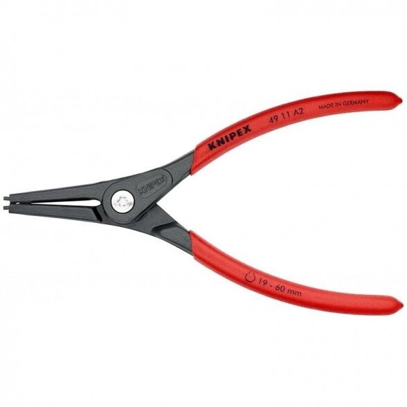 Replės išoriniams žiedams 180mm (Ø19-60mm) KNIPEX